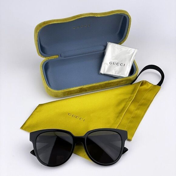 NEW GUCCI GG0960SA 002 Black Grey Women Sunglasses main image 10